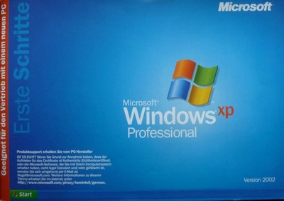 Windows XP Professional - CD  mit Heft - incl. Service Pack 2