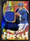 New Listing2025 Panini Donruss Optic Jaxson Dart First Year Fresh Rookie Blue Hyper (RC)