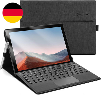 Omnpak Hülle Für Microsoft Surface Pro 7+/ 7/6 /5/4, Anpassbarer Betrachtungswin