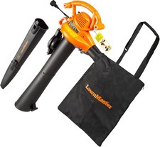 Soffiatore elettrico aspirapolvere LawnMaster BV1210 12 Amp 270 MPH 420 CFM 