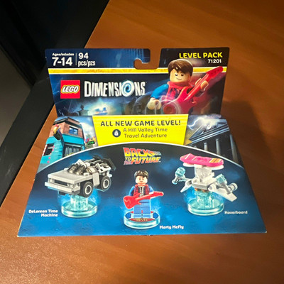 Sealed LEGO Dimensions Back to the Future Level Pack Marty McFly 71201 (2015)