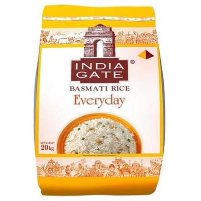 India Gate - Basmati Reis Langkorn 20 kg Longgrain Rice
