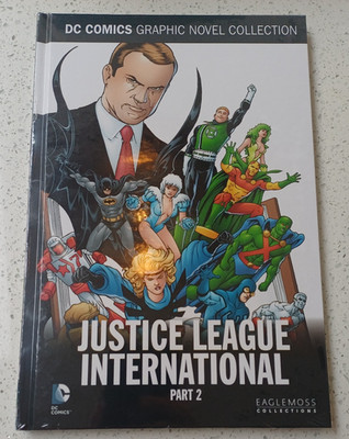 Justice League International Part 2 HC Hardcover NEW/SEALED 8-12 EAGLEMOSS