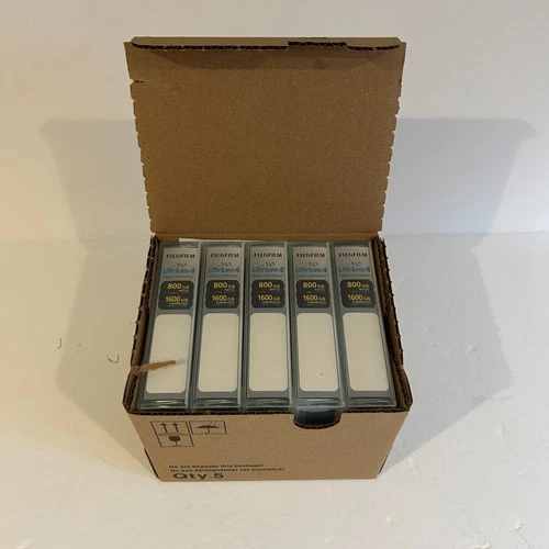 Box of 5 - FujiFilm LTO Ultrium4 800/1600GB Tape Cartridges