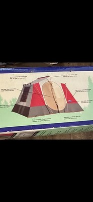 American Camper Family Cabin Tent, Sleeps 6 *12 X 9, Or Can Be 2 Rooms BRAND NEW