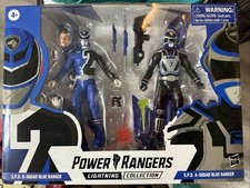 Power Rangers Lightning Collection S.P.D. B-Squad VS A-Squad Blue Ranger TwoPack