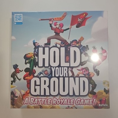 Hold Your Ground A Battle Royale Board Game New Sealed 2-4