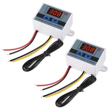 UMLIFE 2PCS XH-W3001 Digital LED Temperature Controller Module Digital Thermo...