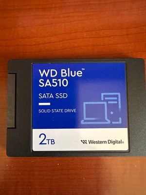 Western Digital Blue SA510 2TB, Internal, 2.5 in (WDS200T3B0A) SSD