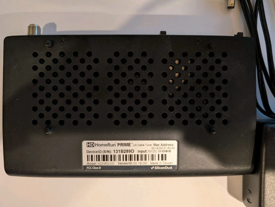 Silicondust HDHR3-CC HDHomerun PRIME US Cable TV Tuner - Image 2 of 3