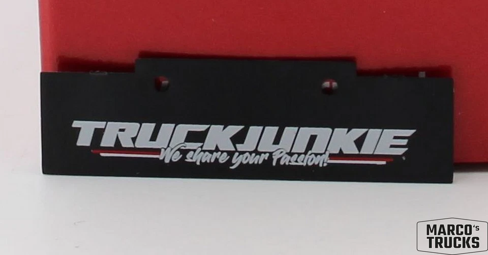 Herpa Heckspritzlappen „Truckjunkie" schwarz 1:87 /HN3850