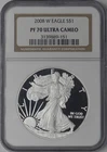 2008-W American Silver Eagle - NGC PF70 Ultra Cameo - ✪COINGIANTS✪