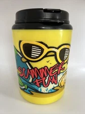 Betras Summer Fun 64oz Travel Beverage JUMBO Jug Mug Drinking 90s Weathered