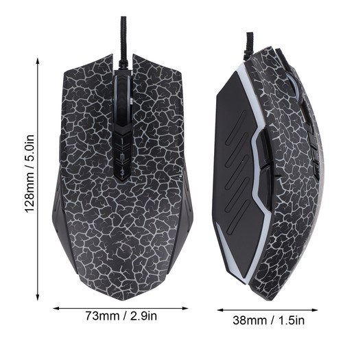 Gaming Wired Mouse High Accuracy Optical 4000Dpi Comfortable Grip Stylish Appear - Picture 19 of 22