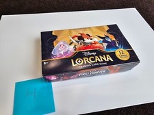 Disney Lorcana The First Chapter Booster Box English New Sealed