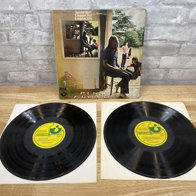 Pink Floyd Ummagumma 2 LP Set 1969 Harvest Skbb-388 Stbb-388 VTG
