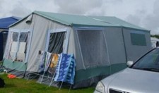 Transcamper Trailer Tent with Awning, Extension and Kitchen 
