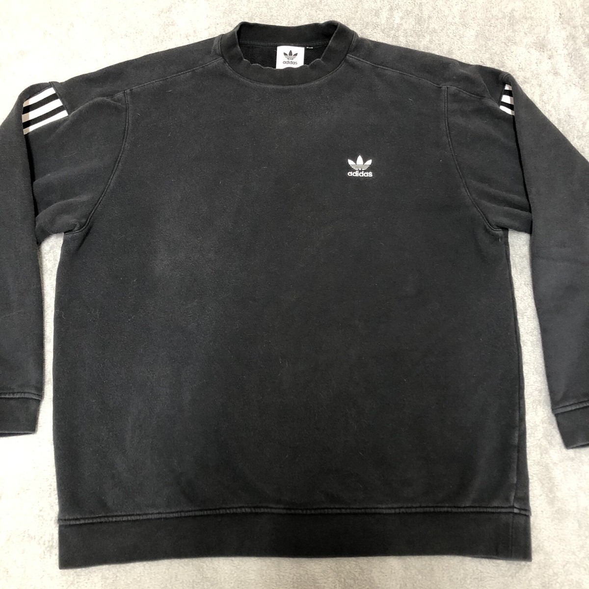 Arrivals Adidas Adidas Originals Outline Central Logo Sweatshirt