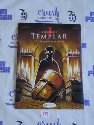 The Last Templar Issue No 2 (2015) Graphic Novel Comic Knight in the Crypt Y88