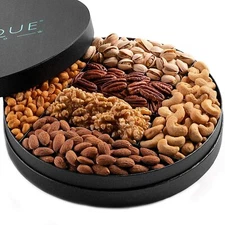 Only Kosher Candy Freshly Roasted Gourmet Assorted Nuts Gift Tray for Gifting