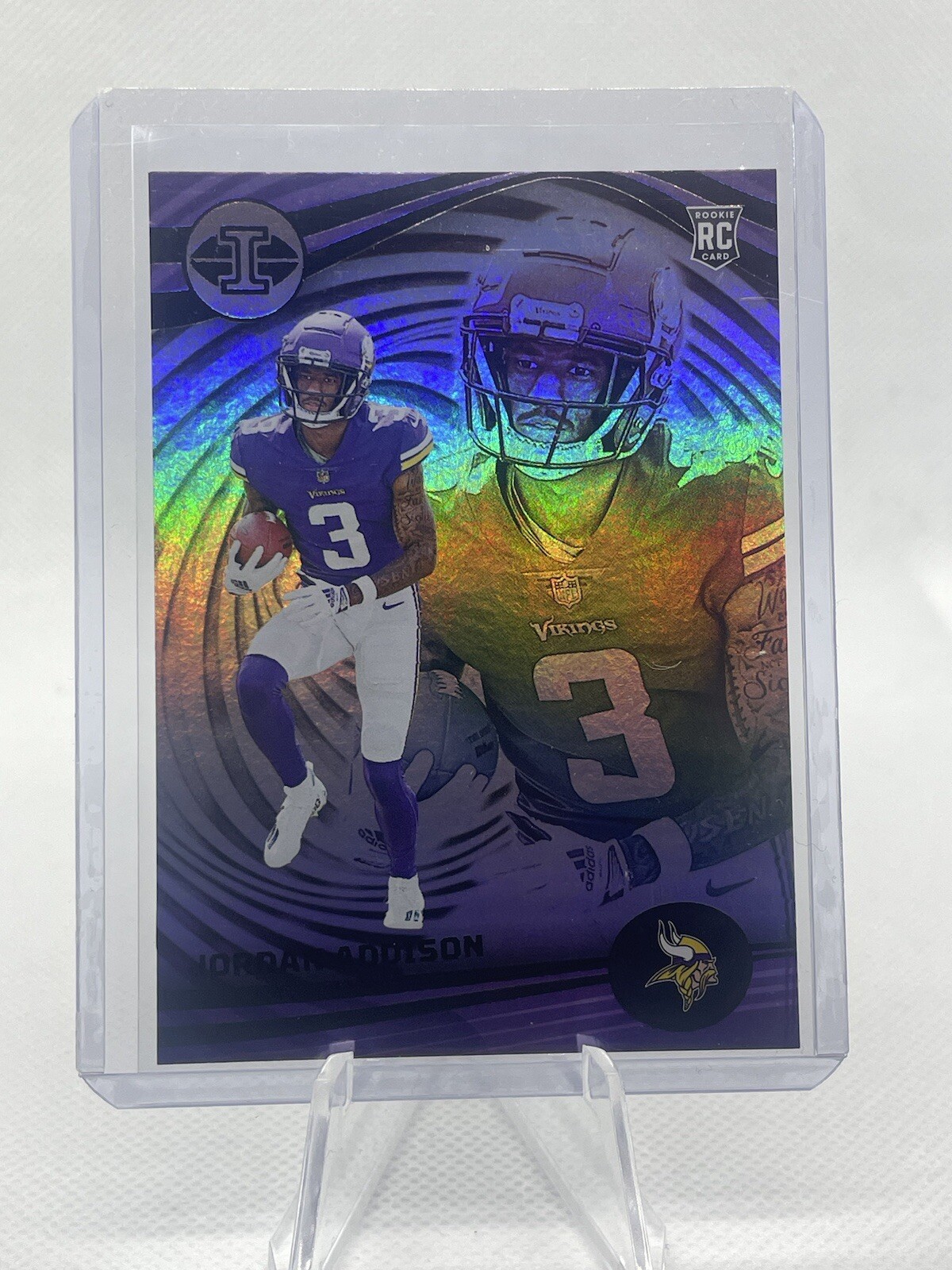2023 Illusions Football Jordan Addison RC No. 73 Minnesota Vikings