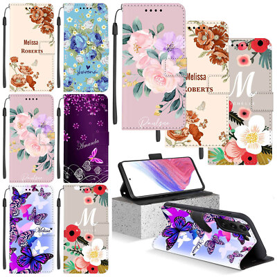 Personalised Wallet Leather Case Stand Cover For Samsung A05S A15 A16 A14 A54 5G