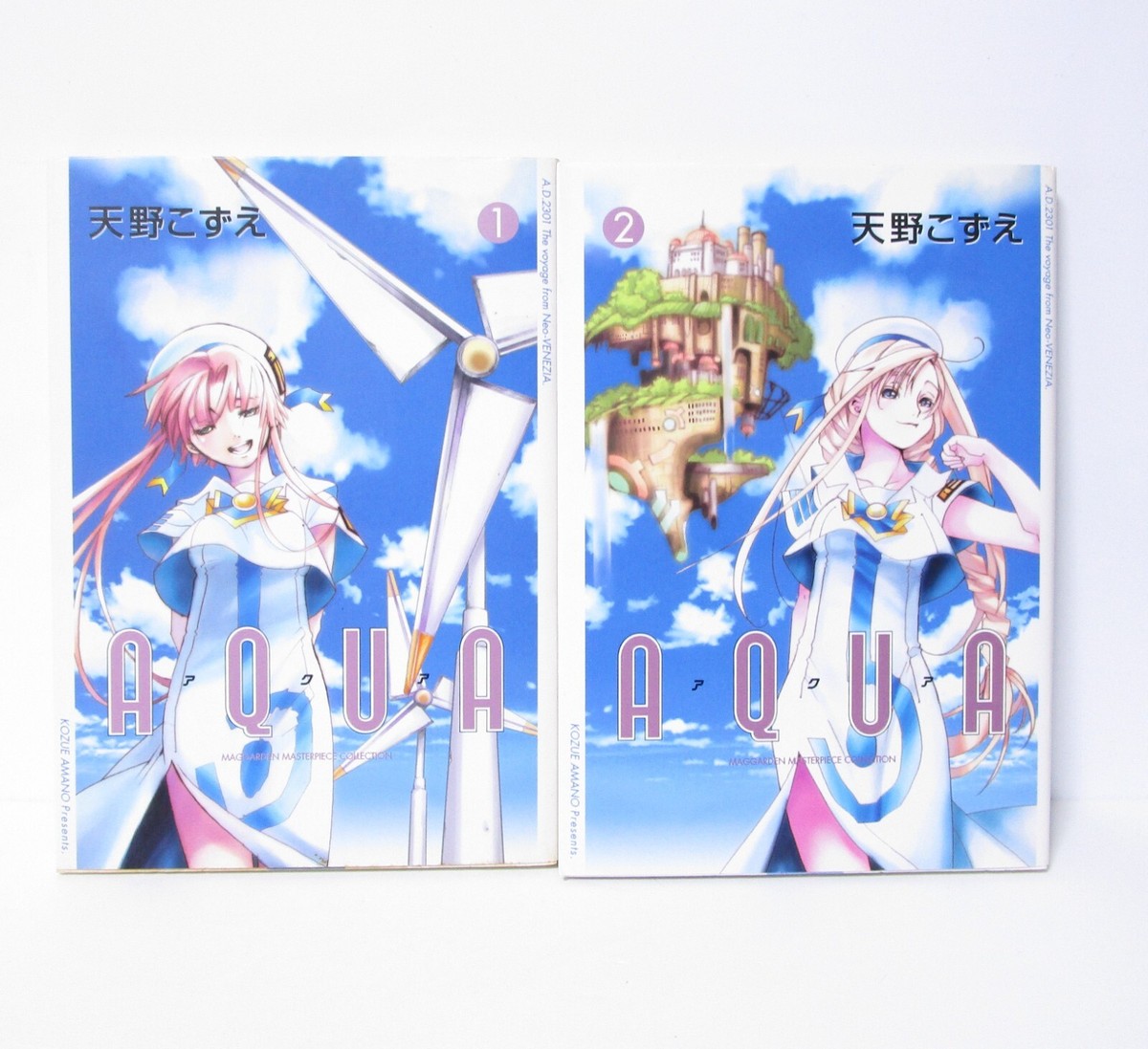 AQUA Vol.1-2 Complete Manga Set in Japanese by Kozue Amano | eBay