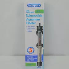 Interpet Life Thermal Submersible Aquarium Heater. 3-10 Gallon