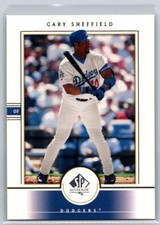 2000 SP Authentic #60 Gary Sheffield