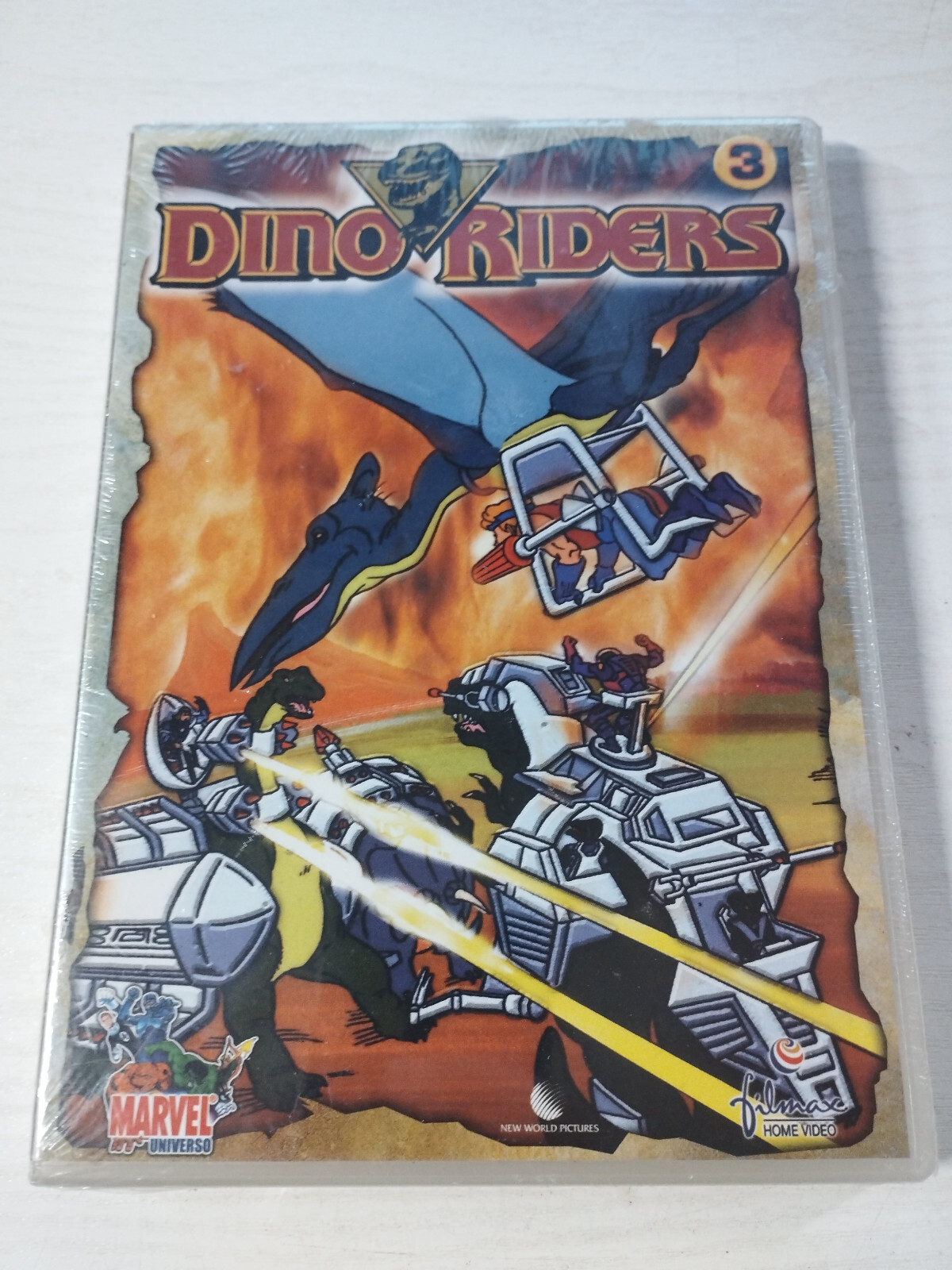 DINO RIDERS Volume 3 Episodes 9-13 - DVD Region 2 Spanish English New