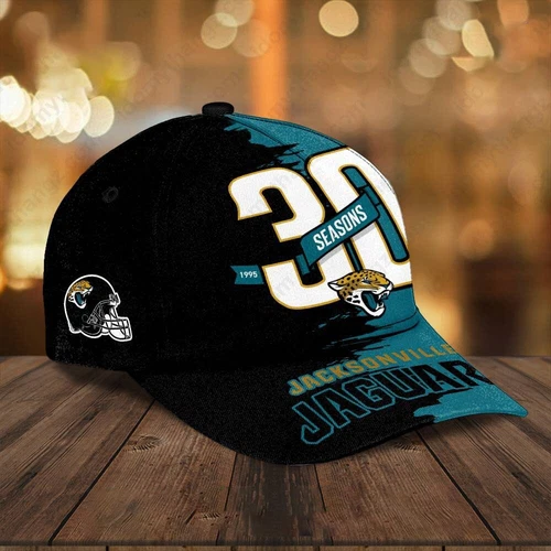 Jacksonville Jaguars 30 Seasons NFL Classic Cap - Limited Edition, Trendy Cap - Bild 3 von 3