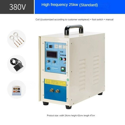Macchina riscaldante induzione alta frequenza tempra saldatura 220V - Foto 9 di 10
