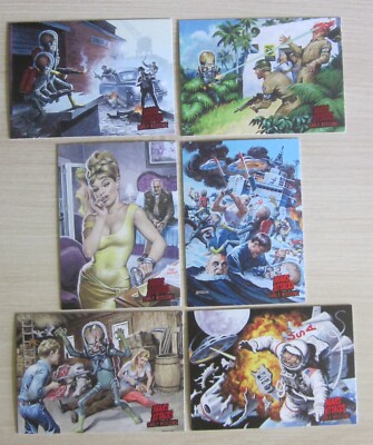 Mars Attacks - Invasion  - Sonderkarten - 6 Early Missions Cards 1-6