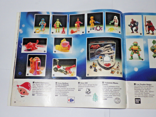 Catalogue Jouets Vintage 1990 Carrefour - CDZ TMNT Ghostbusters Keypers, Gi Joe - Afbeelding 5 van 16