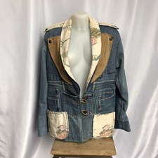Jordache Women's Vintage Denim Jacket Size L Uk