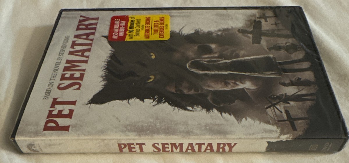 Pet Sematary (DVD, 2019) Sealed Widescreen John Lithgow