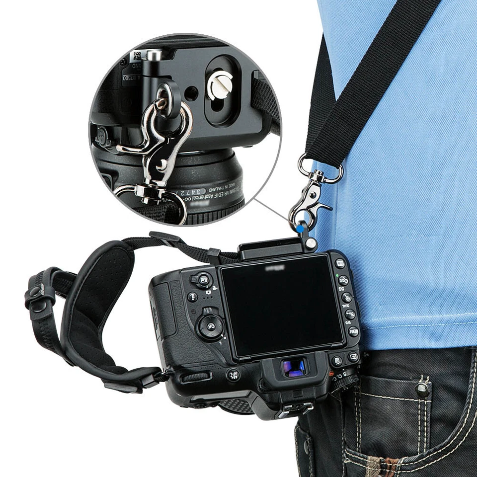 JJC Secure Padded Wrist Strap for Nikon Coolpix P1100 / P1000 / P950 / P900 B500 - Image 3 of 4