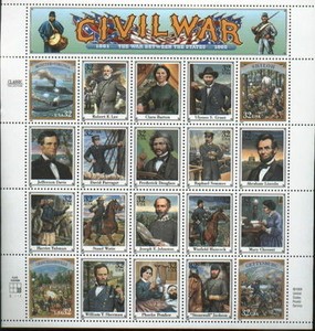 Scott 2975 Civil War Sheet