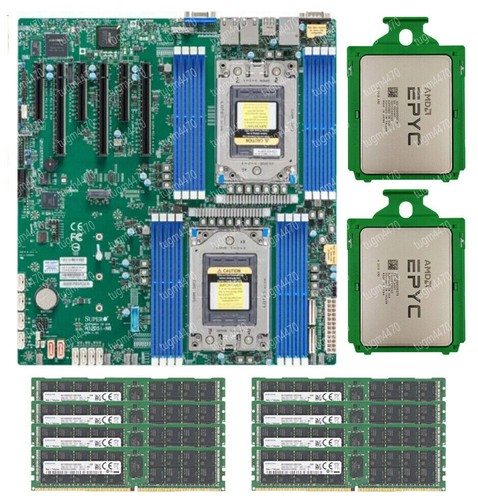 AMD EPYC 7282 x2 CPU + Supermicro H12DSi-N6 + 2133P RAM multiple choices - 第 6/12 張圖片