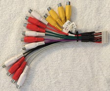 Cablaggio Clarion NX509 NX700 VZ509 AV RCA cablaggio NUOVO OEM originale