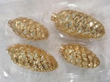 Tannenzapfen Christbaumkugel Weihnachtskugel Christbaumschmuck Krebs Lauscha gol