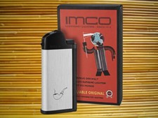 Pfeifenfeuerzeug IMCO Chic 4 Pipe Silber Pfeifenbesteck Feuerzeug Steinzündung