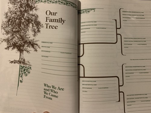 Our Family Tree: A History of Our Family, Vintage 1977 Scrapbook- BRAND NEW! - 第 9/12 張圖片