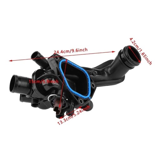 Car Thermostat Housing Water Outlet for 207 308 3008 200 R56 11537534521 1336.Z6 - Picture 8 of 8