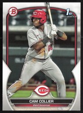 2023 Bowman Prospects Cam Collier #BP-125 Cincinnati Reds