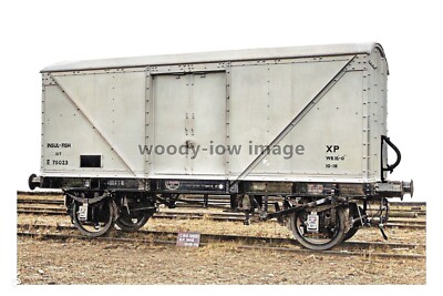 ptc6785 - British Railways - 12 Tonnen Insul-Fish Wagon No. E 75023 - Druck 6x4 