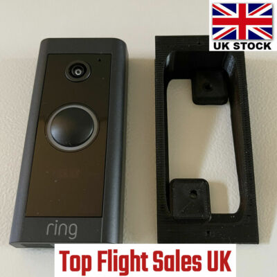 Winkelhalterung für Ring Video Doorbell Pro2 Up Down Halterung Keil 20 Grad Farbe