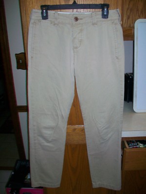 Hollister Men's 28W x 30L Khaki Button 