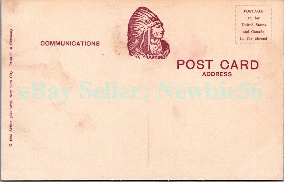 Sparta NJ L&H RAILROAD ON LAKE GRINNELL Postcard Sussex County nr