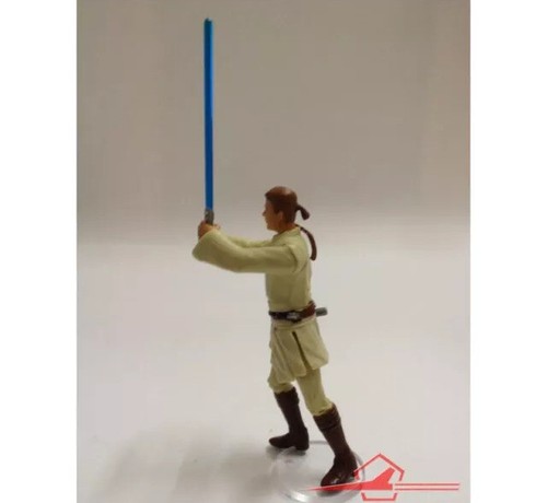 Star Wars Action Figure. Episode 1. Deluxe Obi-Wan Kenobi. HASBRO 1999 - Picture 9 of 9